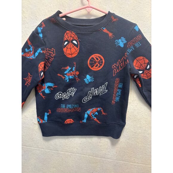 Jumping Beans Marvel Spider-Man Toddler Sweatshirt Size 4 - Picture 2 of 5